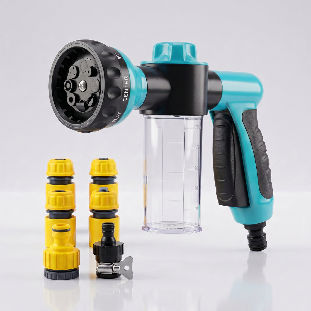 Vantrivo WashPro with universal hose adapters